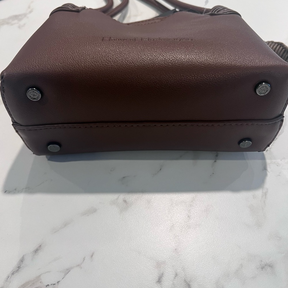 House of Harlow 1960 Dark Brown Leather Crossbody - Picture 4 of 8